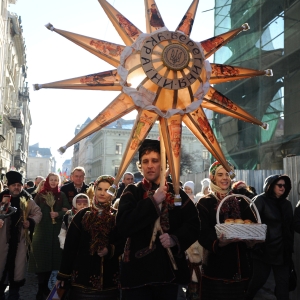 Ukrainsk julefejring i Lviv. Foto: Mykola Tys / Shutterstock.