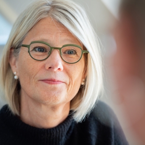 Merete Ørskov er sognepræst og korshærspræst i Trinitatis Sogn, Fredericia. Jonas Ahlstrøm