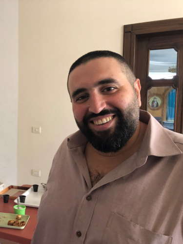 Nabil Saad er en af de centrale medarbejdere i Det Syriske Bibelselskab.