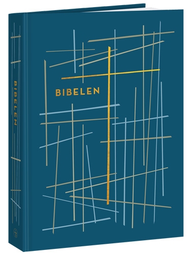 Bibelen i hardback – korsmønster