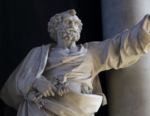 Statue af Sankt Peter