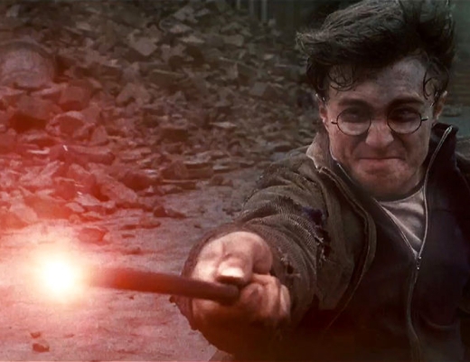 Harry Potter fortællingen er en kæmpesucces som både roman og film. Samtidig er historien stoppet med kristne referencer. Her Daniel Radcliffe i rollen som Harry Potter. Foto: Scanpix.