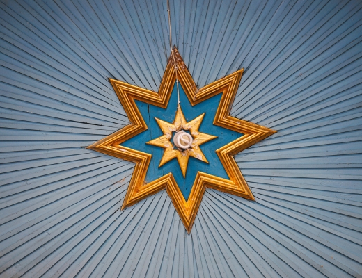 Stjernelampe. Foto: Unsplash.