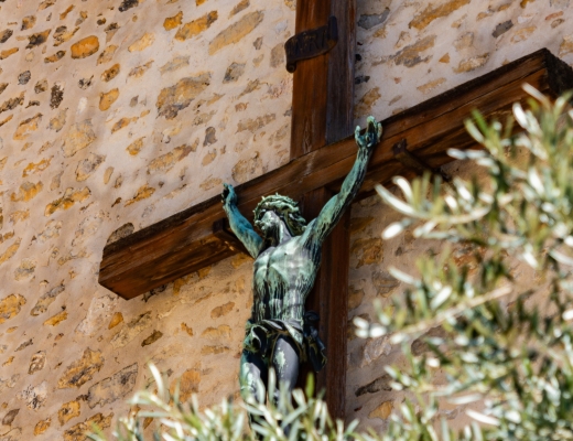 Jesus på korset. Foto: Unsplash.