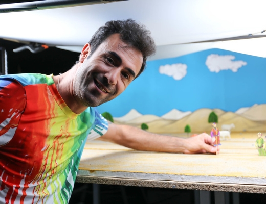 Bibelfortællinger på SAT-7. Foto: SAT-7