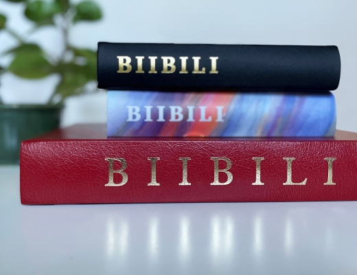 Bibelen på grønlandsk.