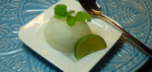 Limesorbet