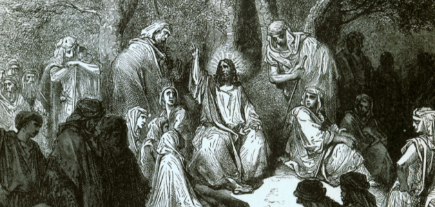 "Sermon on the Mount" af Gustave Doré
