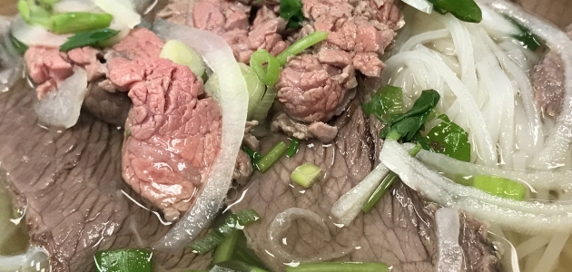 Xian-suppe med oksekød