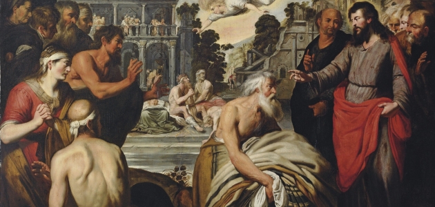 "Christ at the Pool of Bethesda" - Artus Wolffort