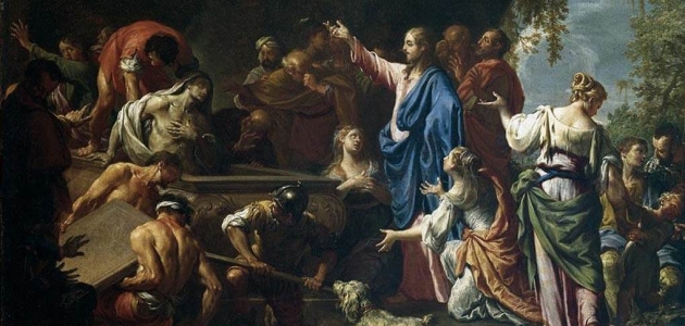 "The Raising of Lazarus" - Francesco Trevisani