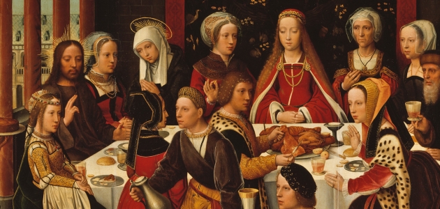 Brylluppet i Kana. Maleri af Ambrosius Benson. Kilde: Wikimedia Commons.
