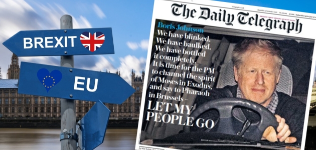 Brexit/Exodus. Foto: Pixabay/The Daily Telegraph.