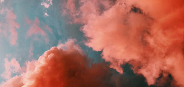 Lyserød himmel/Pink sky. Foto: Laura Vinck /Unsplash