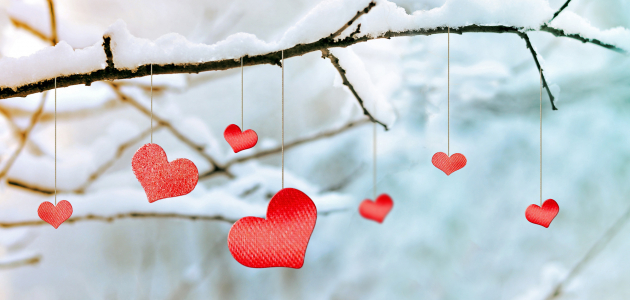 Hjerter - vinter. Foto: Shutterstock.