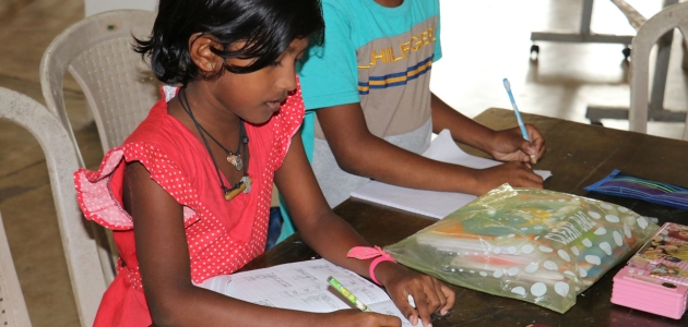 Bibelselskabet i Sri Lanka, verdens børn