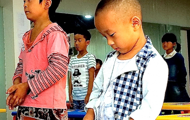 Kina: Børn i søndagsskole. Foto: Synne Garff