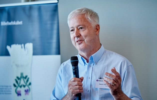Peder Ø. Andreasen. Repræsentantskabsmøde 2018. Foto: Carsten Lundager.