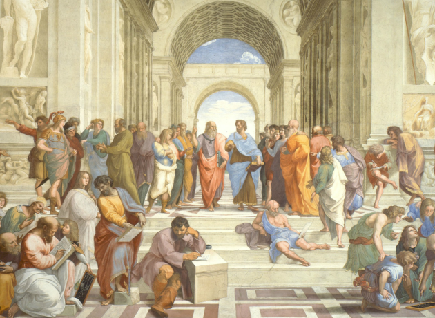 "Skolen i Athen", af Raphael