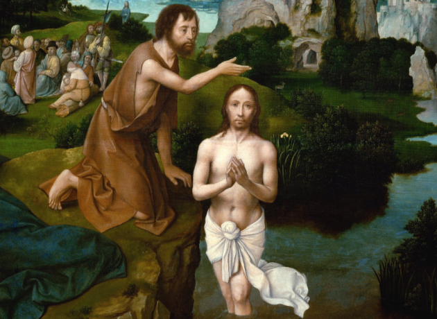 Jesu Dåb af Johannes Døberen