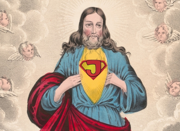 Ingen anden moderne superhelt har mere tydelige referencer til Bibelen og klassisk mytologi end netop Superman. Supermans to identiteter kan fortolkes som et billede på Jesus’ guddommelige og menneskelige natur.