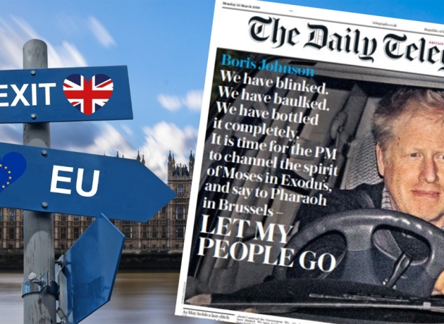 Brexit/Exodus. Foto: Pixabay/The Daily Telegraph.