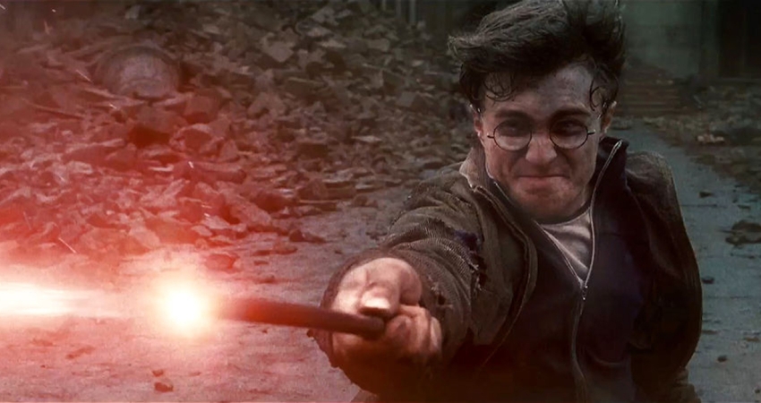 Harry Potter fortællingen er en kæmpesucces som både roman og film. Samtidig er historien stoppet med kristne referencer. Her Daniel Radcliffe i rollen som Harry Potter. Foto: Scanpix.