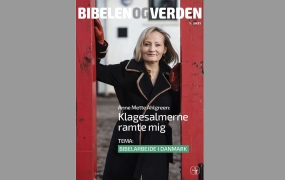 Bibelen og Verden 1/2021 forside, grå