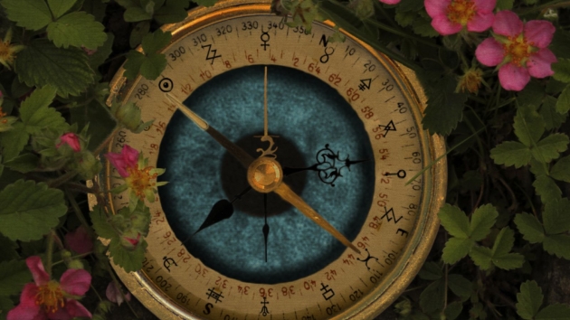 Det gyldne kompas, som Lyra får i bogen, kan måle sandheden. Det bliver også kaldt alethiometer, der på græsk betyder 'sandhedsmåler'. Foto: George Boyce