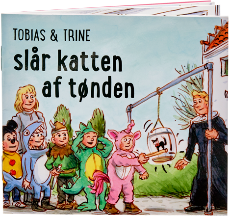 & Trine slår af tønden